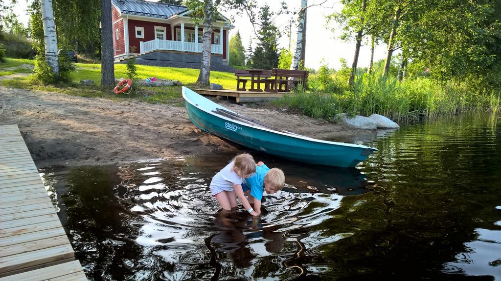 Löydön Kartano Villas Mikkeli Oda fotoğraf